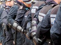 Police at Climate Camp