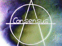 Consensus and Anarchism symbol