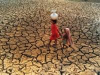 Two women going for water in a drought.