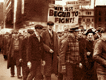 We have just begun to fight: Strikers on March