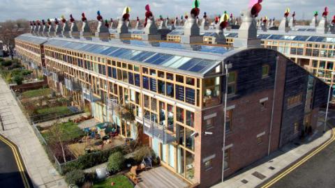 Ecological building project in Germany